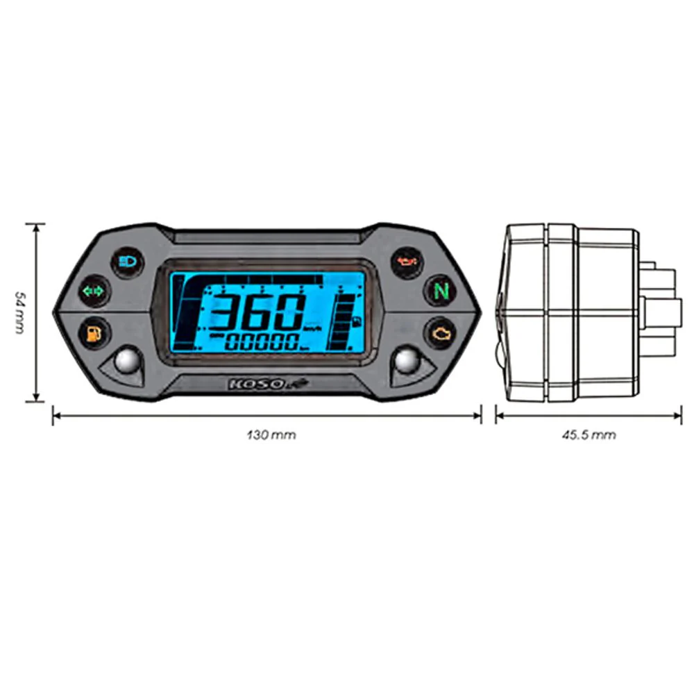 Anbauanleitung DB01R+ Tachometer mit Drehzahlmesser, mit ABE - Image 6