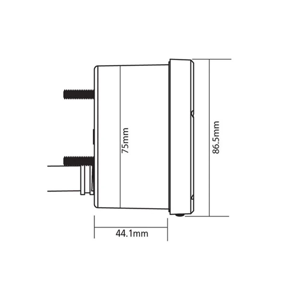 Anleitung D75 Drehzahlmesser mit schwarzem Ziffernblatt und schwarzer Oberflaeche 10000 U/min (mit S - Image 6