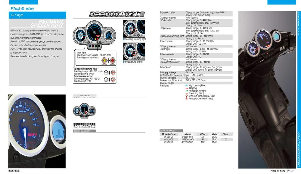 Anleitung GP Style Cockpit Peug. Speedfight - Image 4