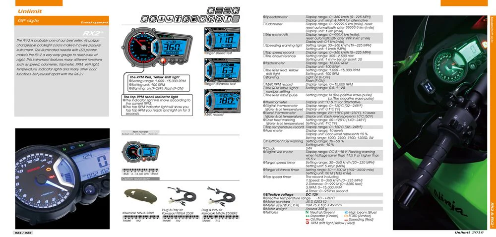 Anleitung GP style Speedometer RX2 | E-Zeichen geprüft | ABE - Image 7