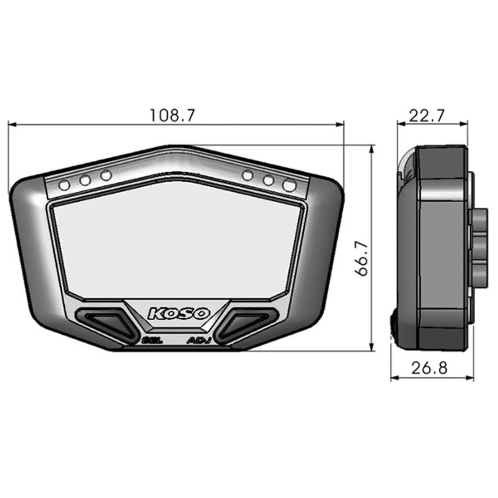 Anleitung Koso DB-02 R und N ABE bei R - Image 7