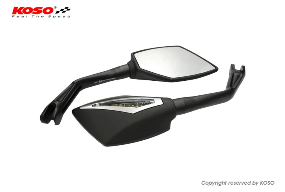 BLADE Style Spiegel (rechte Seite) mit integriertem Lauflicht Blinker - Image 6