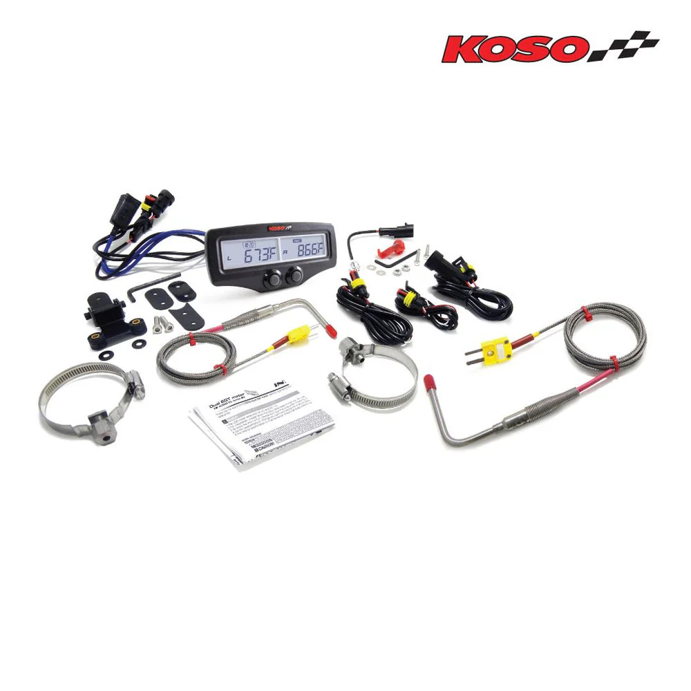 EGT-02R EVO | Dual EGT Datenlogger | mit Drehzahl und Wassertemperatur - Image 3
