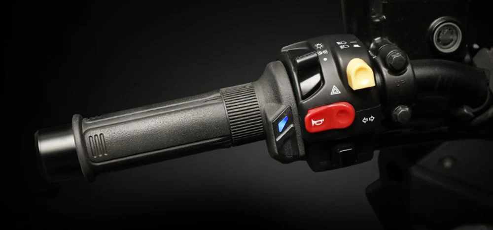 Heizgriffe 1 Zoll + 1 1/8 Zoll  L=130mm (HG-13 mit integriertem Schalter) - Image 2
