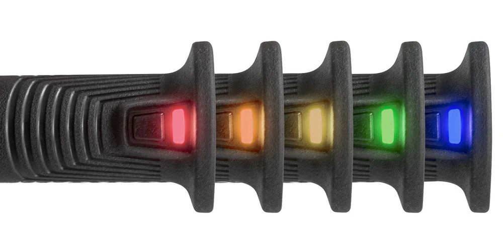 HG -17 Heizgriffe 7/8 Zoll (22 mm)  + 1 Zoll (25,4 mm) L=120mm (HG-17 mit integriertem Schalter) - schwarz - Image 2