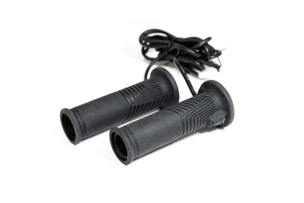 HG -17 Heizgriffe 7/8 Zoll (22 mm)  + 1 Zoll (25,4 mm) L=120mm (HG-17 mit integriertem Schalter) - schwarz - Image 3