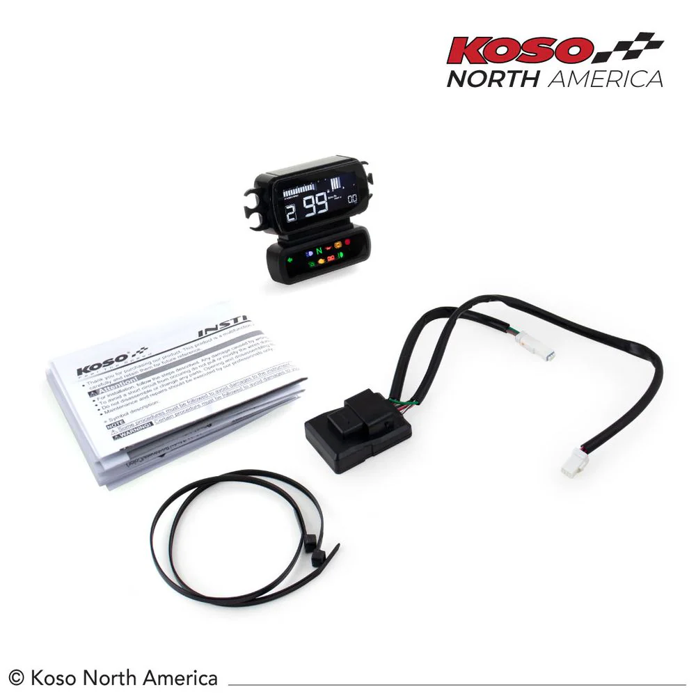KOSO D2 Multifunktions Meter passend für HD Baggers 2014-2023 - Image 3