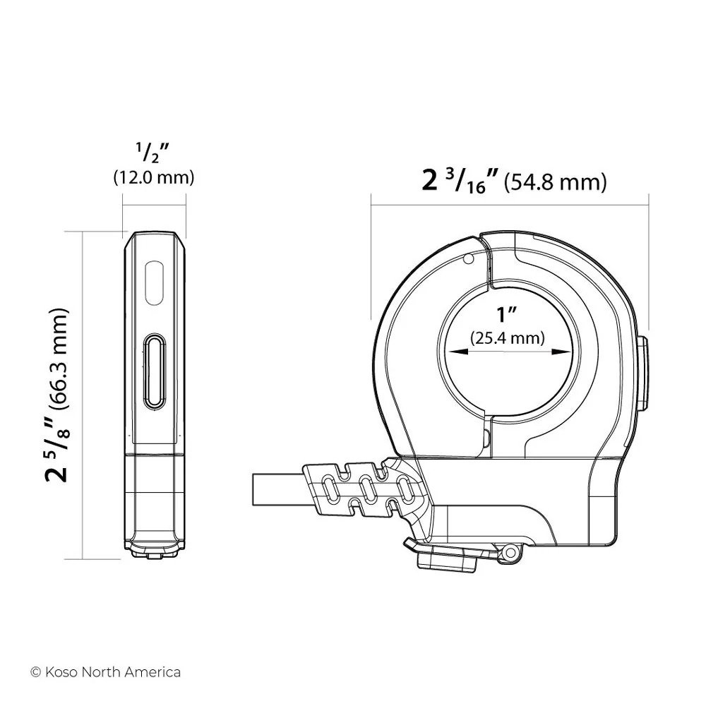 KOSO Daumenschalter mit USB-C Ladegerät Anschluss - Image 6