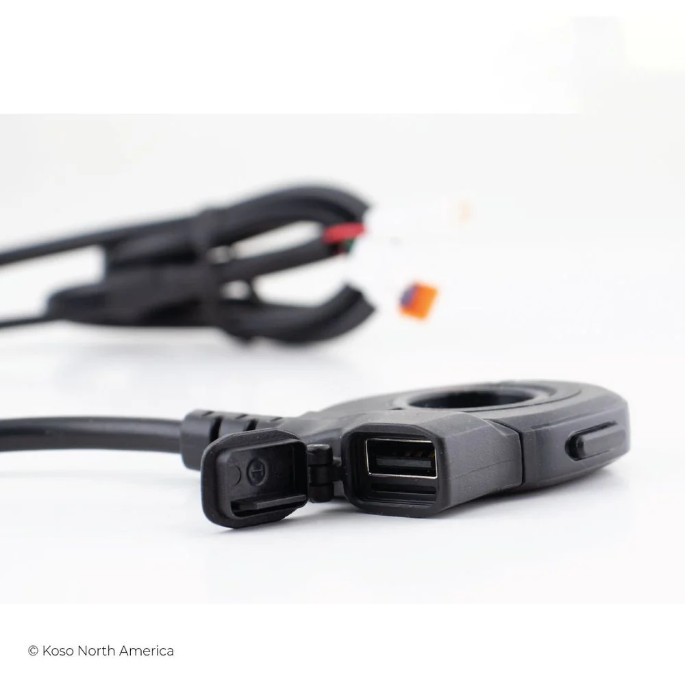 KOSO Daumenschalter mit USB-QC 3.0 Ladegerät Anschluss - Image 3