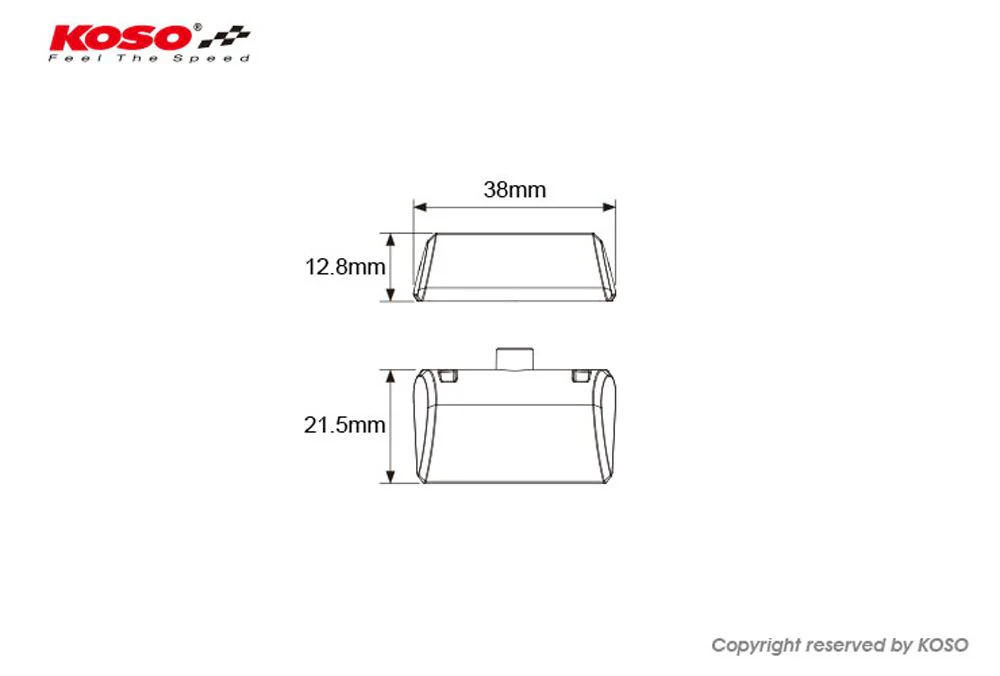 KOSO GL-04 LED-Kennzeichenleuchte E-geprüft - Image 5