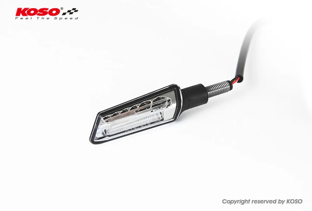 KOSO GW-03 LED Blinker Front.-Position klare Version - Image 3