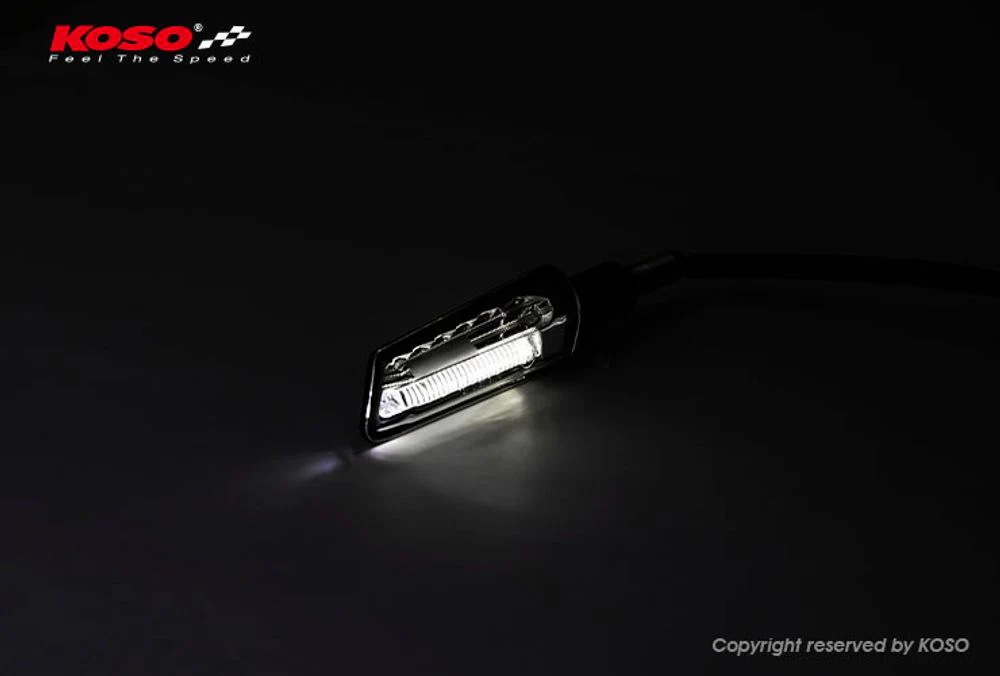 KOSO GW-03 LED Blinker Front.-Position klare Version - Image 6