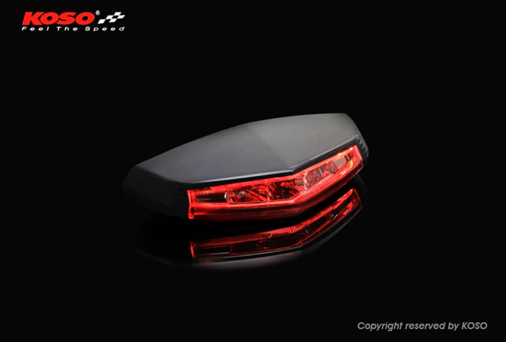 KOSO LED-Ruecklicht GT-01 (rotes Glas) E-geprüft - Image 4