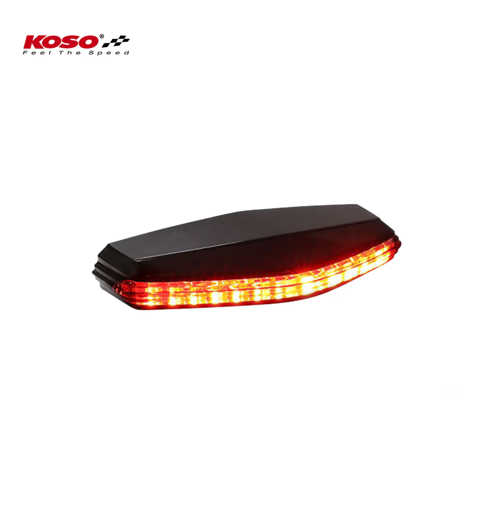 KOSO LED-Ruecklicht GT-06 (rotes Glas) E-geprüft