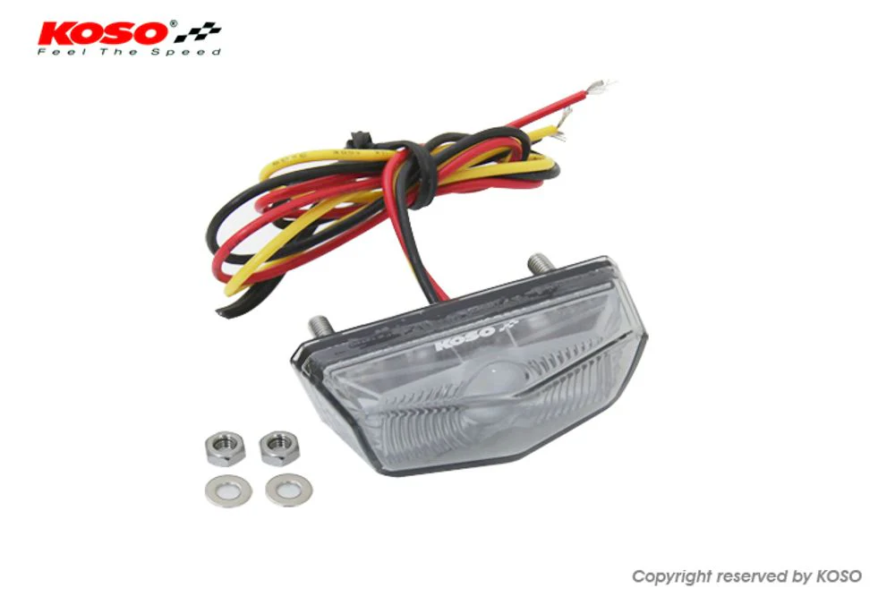 KOSO LED-Ruecklicht Nano (getoentes Glas) E-geprüft - Image 2