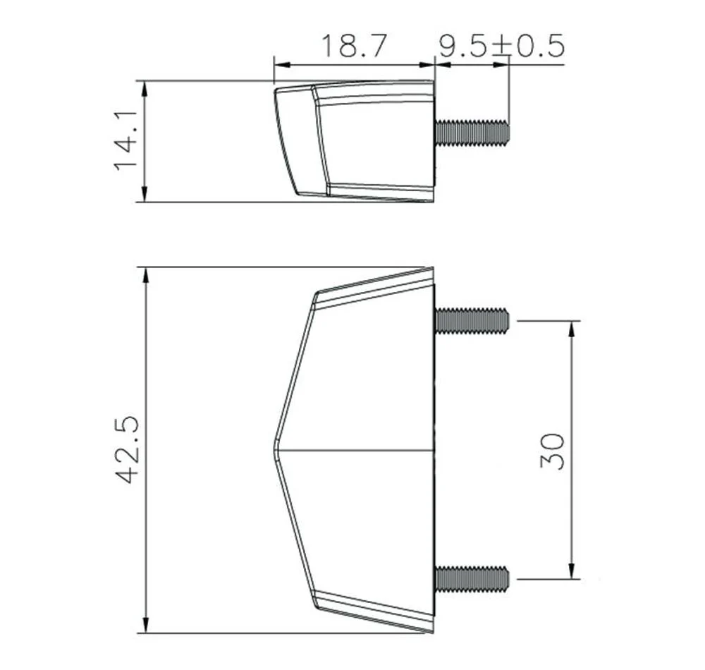 KOSO LED-Ruecklicht Nano (getoentes Glas) E-geprüft - Image 5