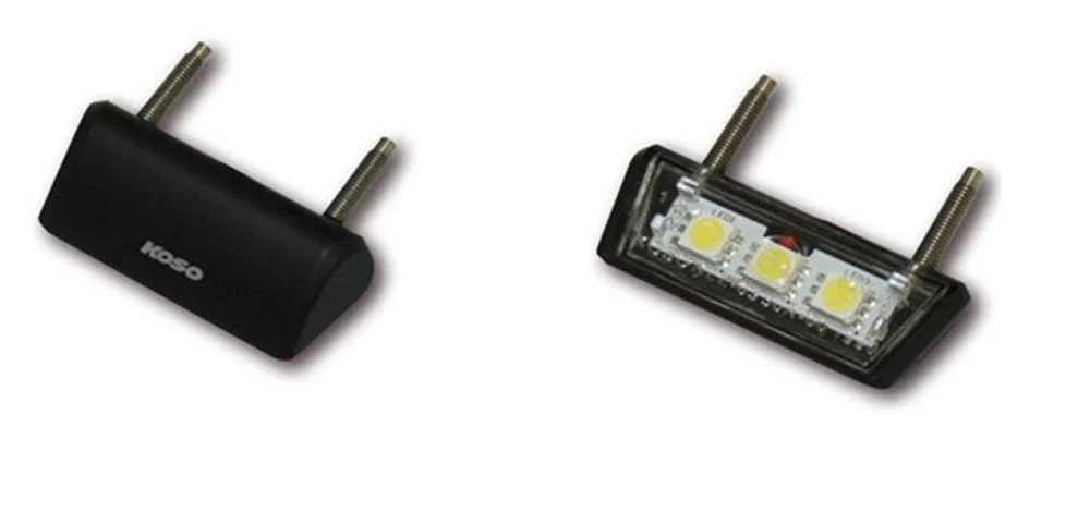 LED Nummernschildbeleuchtung, Drop (schwarz) E-geprüft - Image 4