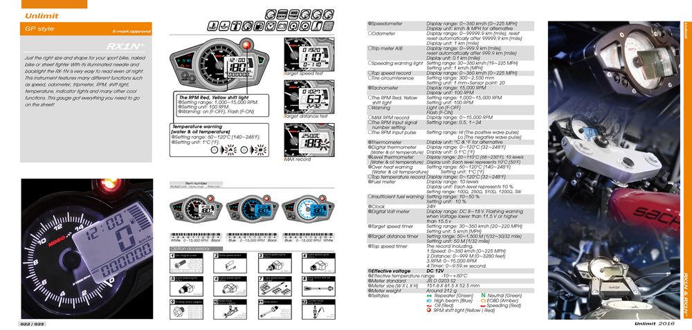RX1N+ GP Style (schwarz/weiss beleuchtet) ABE - Image 4