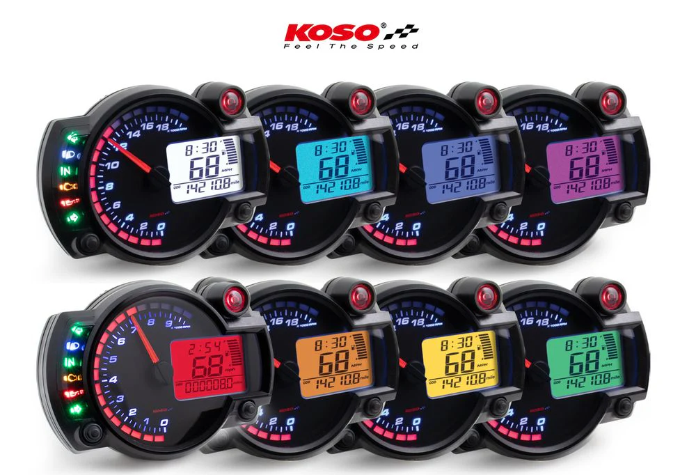 RX2N+ GP Style Speedometer RX2N ~20,000 RPM - neue Software mit ABE/KBA - Image 3