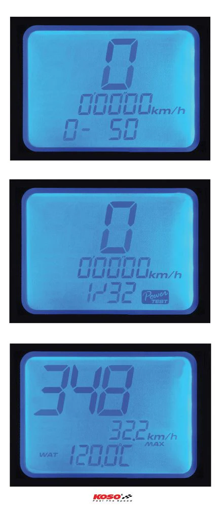 RX2N+ GP Style Speedometer RX2N ~20,000 RPM - neue Software mit ABE/KBA - Image 6