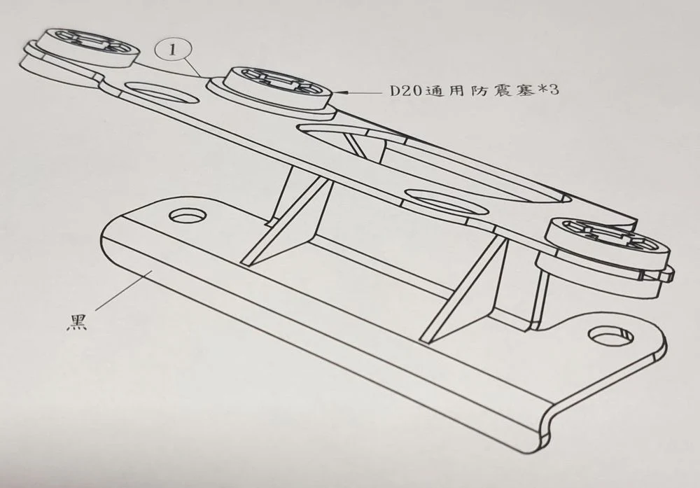 RX4 TFT Tacho Halter für  Version MT-09 -2020 - Image 3