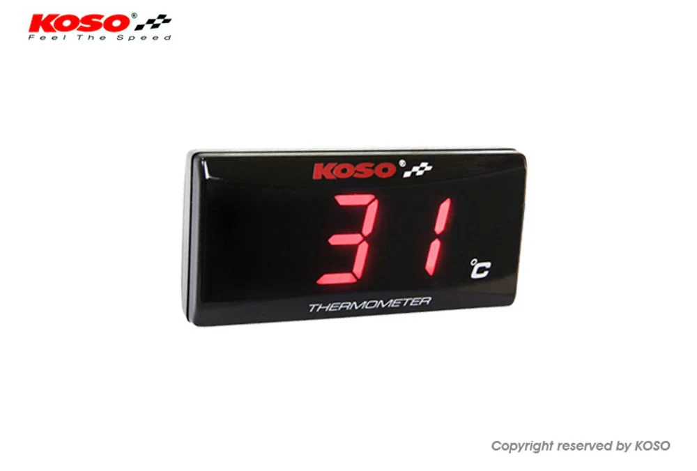 Thermometer SUPER SLIM rot - Image 2