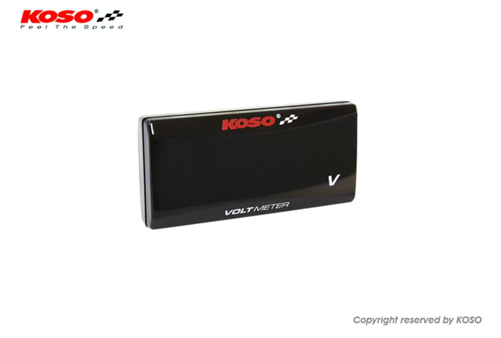 Volt Meter SUPER SLIM blau - Image 3